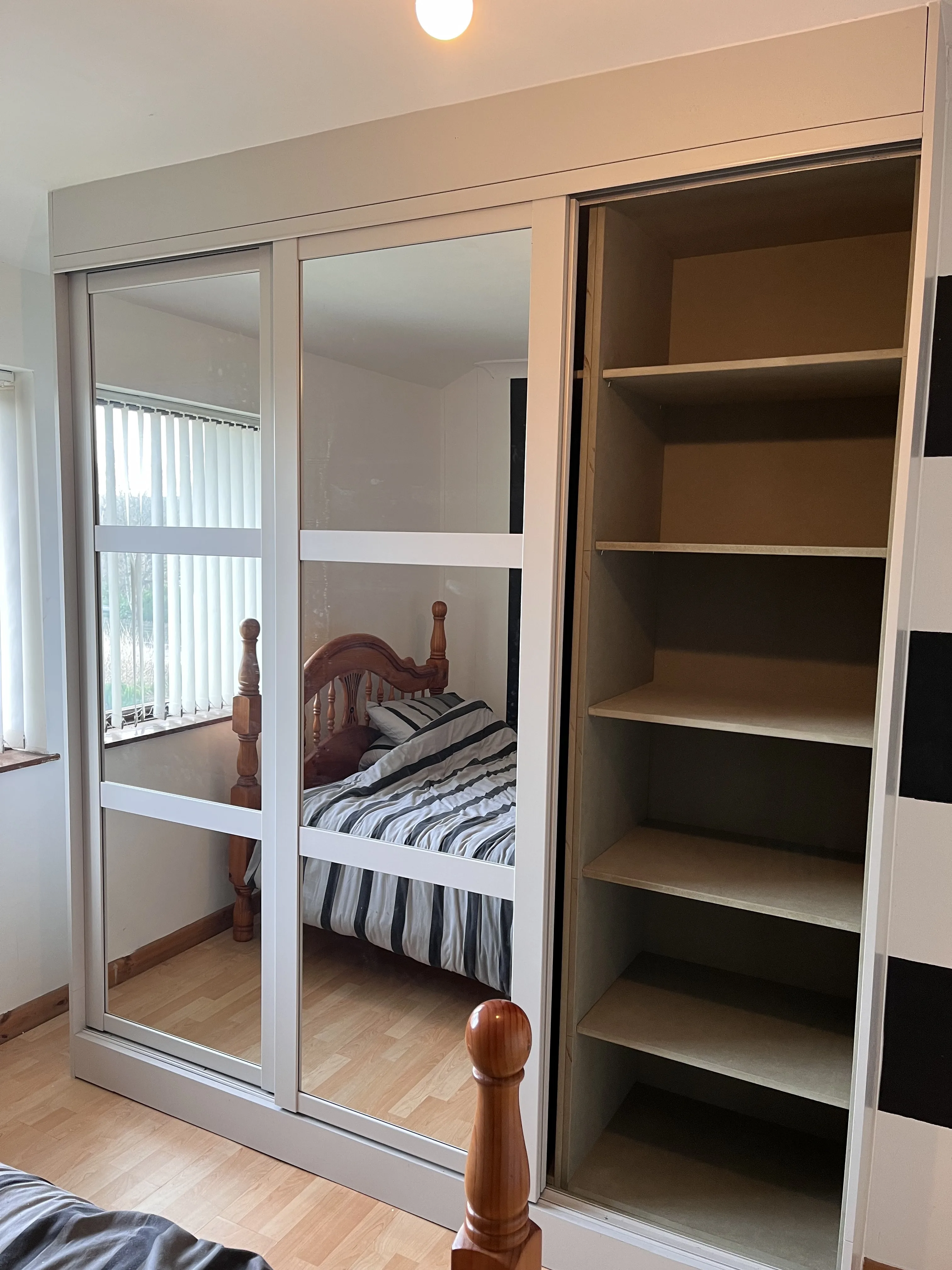 Custom fitted wardrobes with internal organisation in Neath Port Talbot